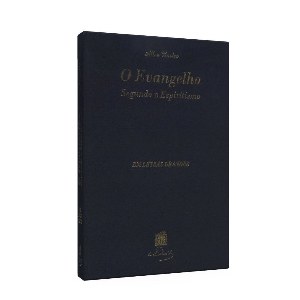 Evangelho Segundo O Espiritismo, O [capa Dura - Letras Grandes] - Candeia